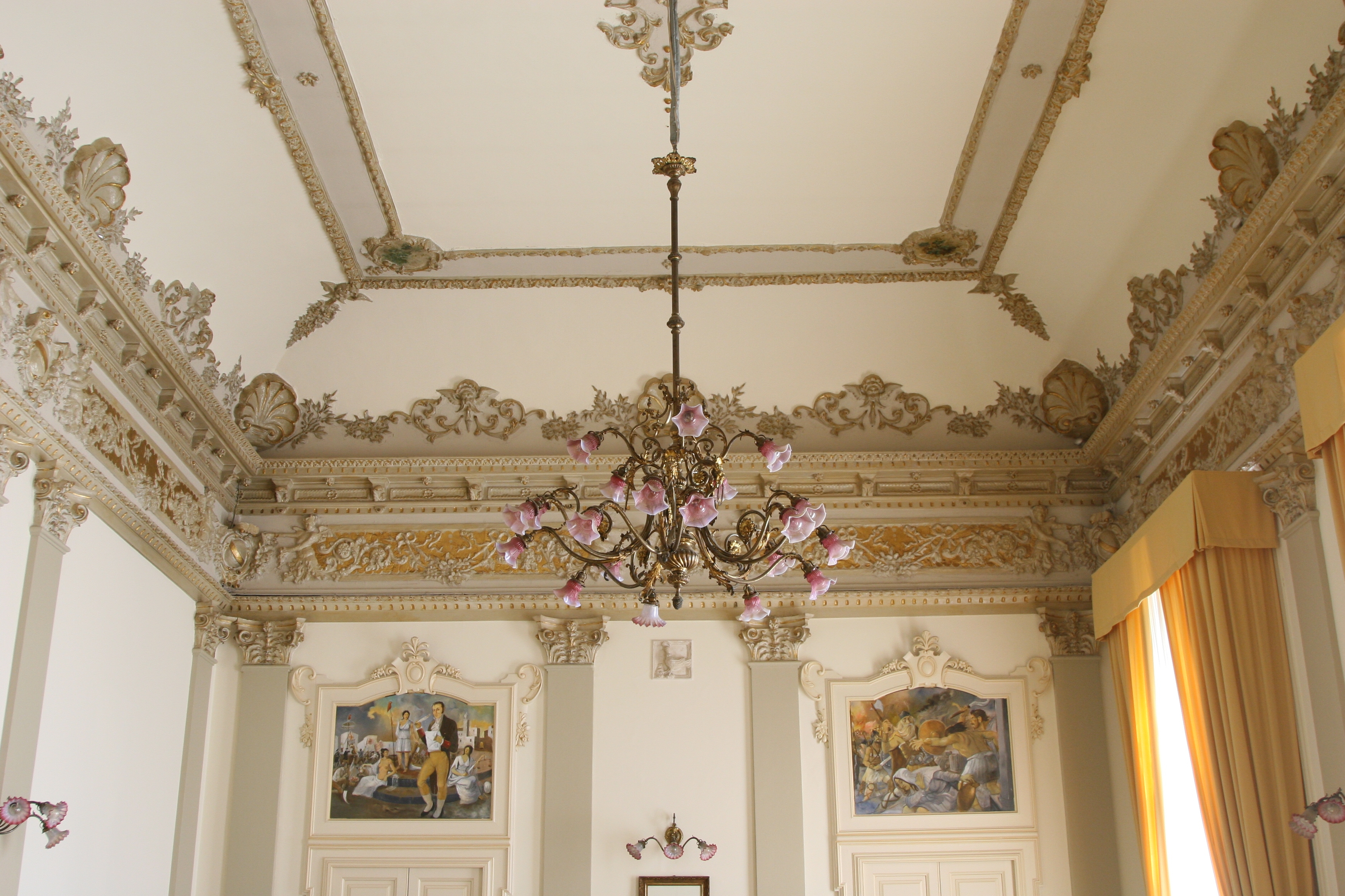 soffitto sala rappresentanza